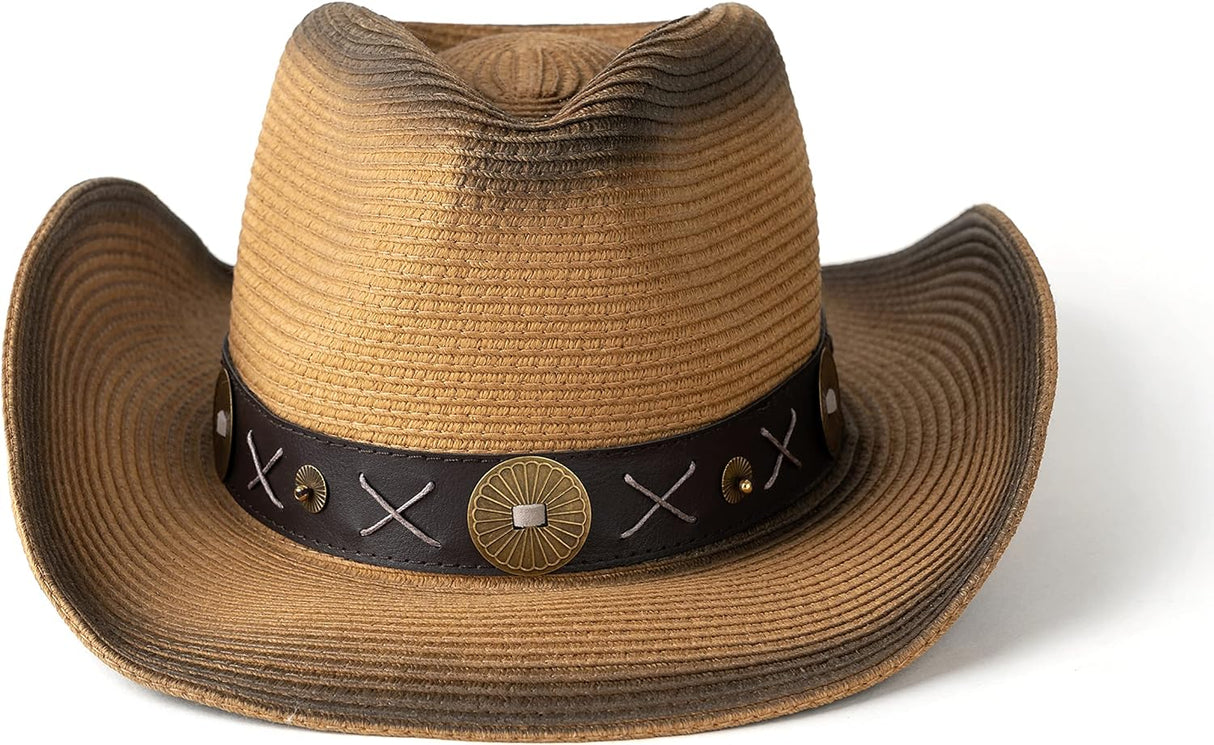 Straw Cowboy Hat | Western Cowgirl & Cowboy Style for Men & Women