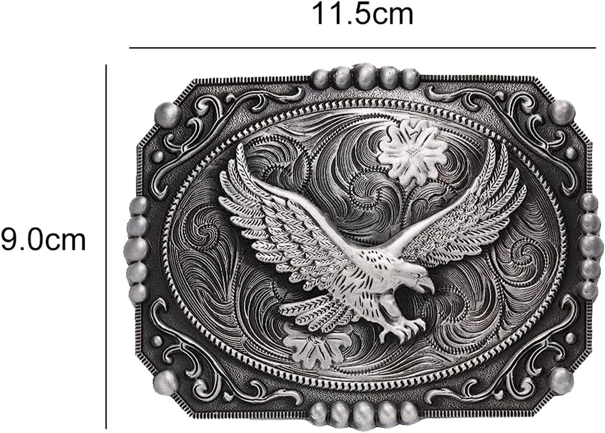Soaring Eagle Western Belt Buckle | Cowboy Texas Rodeo Style