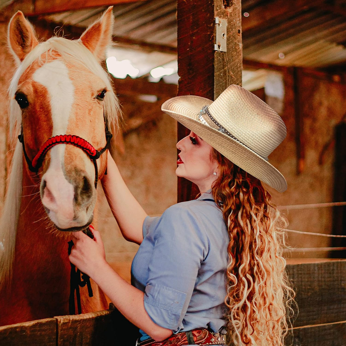Straw Cowboy Hat | Western Cowgirl & Cowboy Style for Men & Women