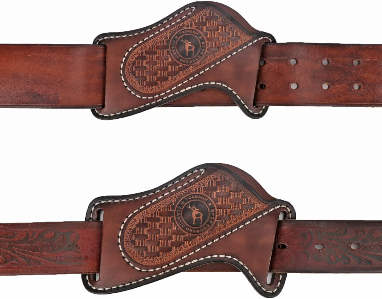 Leather Knife Sheath for Belt Pocket Folding Knife Holder Compact Draw Knifes Carrier EDC Tools Holster