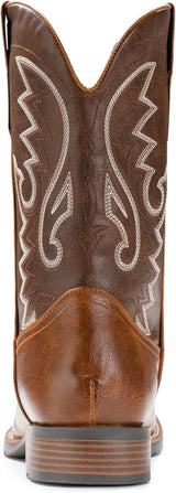 Men's Classic Western Cowboy Boots | Embroidered, Slip-Resistant & Fashion-Forward