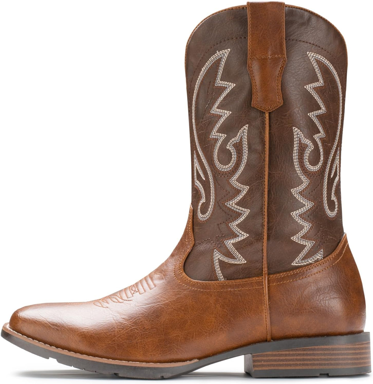 Men's Classic Western Cowboy Boots | Embroidered, Slip-Resistant & Fashion-Forward