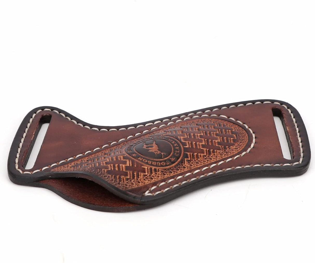 Leather Knife Sheath for Belt Pocket Folding Knife Holder Compact Draw Knifes Carrier EDC Tools Holster