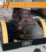 Boot Brush/Cleaner Outdoor Floor Mount, Commercial Scraper/Scrubber W/Hardware