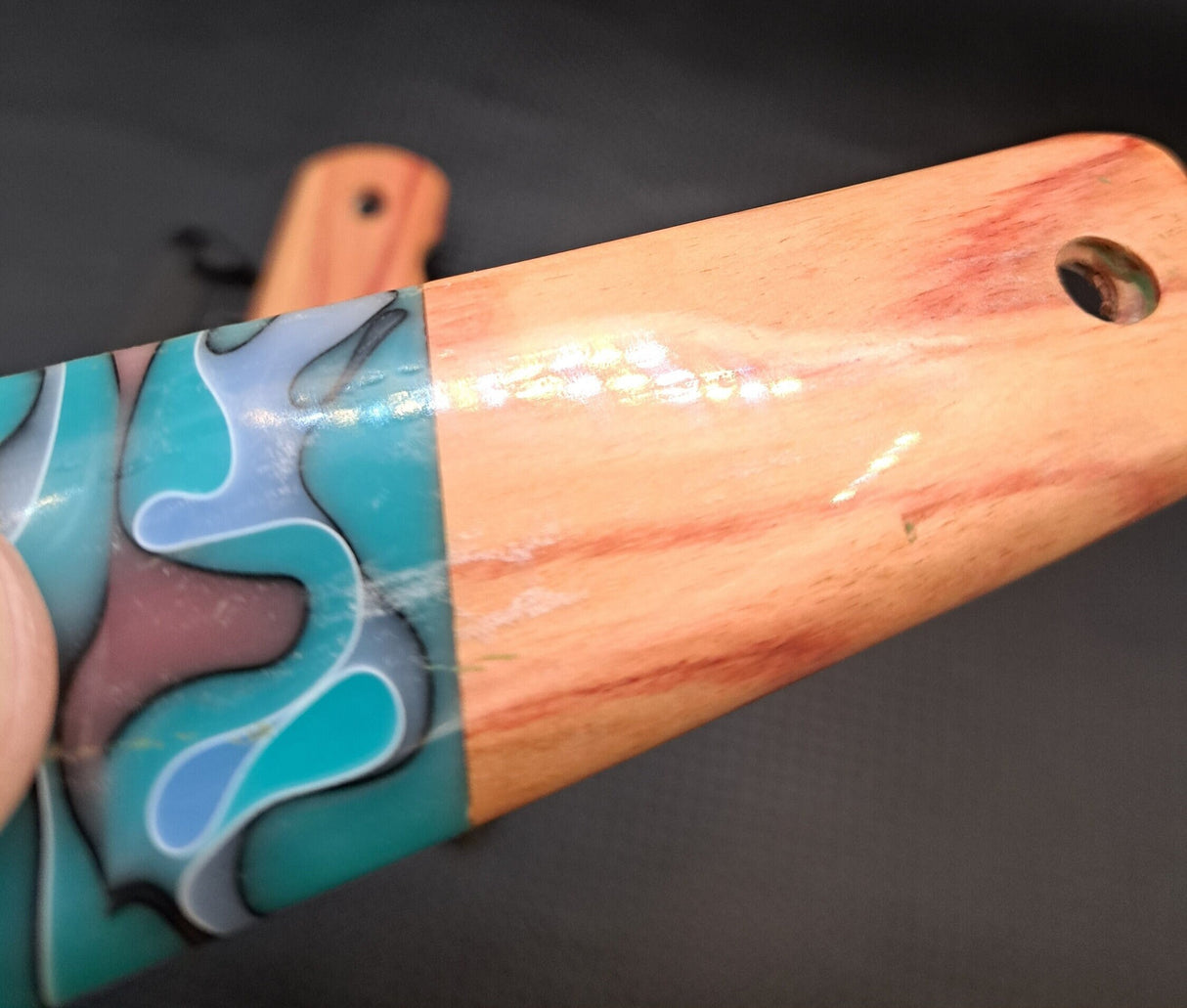 Tulip Wood, Epoxy Resin and G10 1911 Grips Full Size & Commander